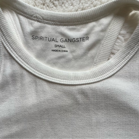 Spiritual Gangster Slim Rib Tank Top S - Picture 7 of 8